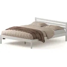 Кровать Домаклево Лето 140x200+Н2 (белый)