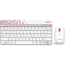 Офисный набор Logitech MK240 Nano 920-008212 (белый)