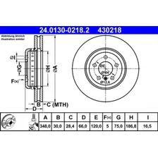 Тормозной диск ATE 24.0130-0218.2