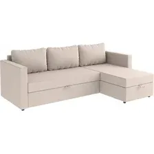Диван угловой Mio Tesoro Тилаус короткий подлокотник (Cream)