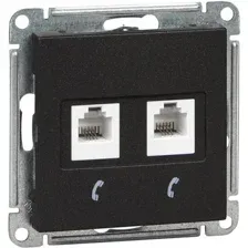 Розетка телефонная Systeme Electric W59 RSI-251TT-6-86