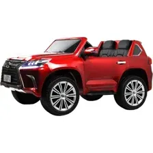 Детский автомобиль RiverToys Lexus LX570 / Y555YY (красный глянец)