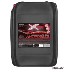 Антифриз X-FREEZE 430206163 красный готовый 20 кг