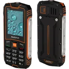 Мобильный телефон Maxvi R10 (оранжевый)