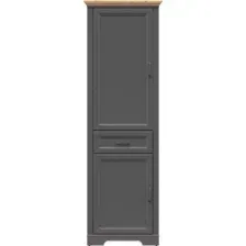 Шкаф Black Red White Jasmin REG2D1S (графит/дуб артизан)