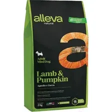 Сухой корм для собак Alleva Natural Для взр. собак мелк. пород с ягненком и тыквой / P00211 (2кг)