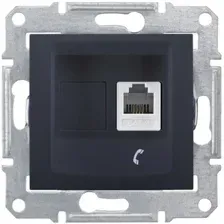 Розетка телефонная Schneider Electric Sedna SDN4101170