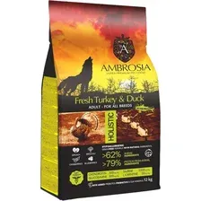 Ambrosia Adult All Breeds (индейка, утка), 12 кг
