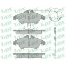 Тормозные колодки дисковые передняя ось LPR 05P1304