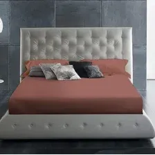 Простыня Primavelle 180х215 сатин Luxe 114911801-сгL60 (марсала)