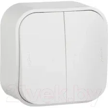 Выключатель Legrand Quteo 782202 (белый)