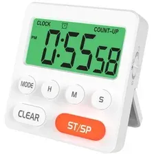 Настольные часы Ritmix CAT-055 (белый)
