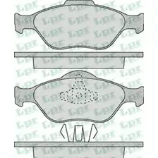 Тормозные колодки дисковые передняя ось LPR 05P1088