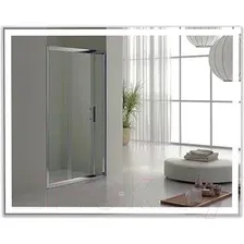 Пекам Зеркало Greta 120x80 greta-120x80s (с подсветкой и сенсором на прикосновение)