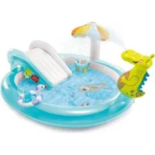 Водный игровой центр INTEX Крокодил 201х170х84 см 