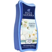 Гелевый освежитель воздуха Felce Azzurra Белый мускус, 140 г
