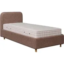 Кровать Sonit Mia 160x200 шенилл Eclipse (02 пыльная роза)