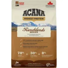 Сухой корм для собак Acana Ranchlands говядина, ягненок, свинина / 2235 (11.4кг)