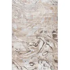 Ковер для детской Radjab Carpet Бьянка Прямоугольник D007A 8322RK-B (1x2, Cream Shirink/Vizon Fdy)