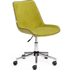Офисное кресло TetChair Style (флок, олива)