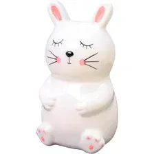 Копилка для денег ILikeGift Sleepy bunny FC191121 (белый)
