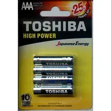 Батарейка Toshiba Alkaline LR03 4BP