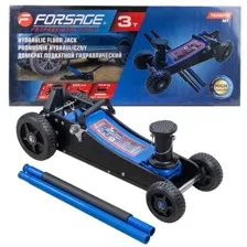 Forsage - Домкрат подкатной гидравлический 3т (h min 155мм, h max 695мм) / F-T830018 MT