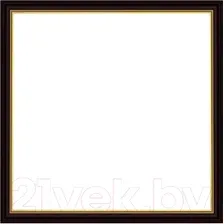 Рамка Декарт 40x40 8Л3085 (черный с золотом)