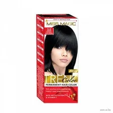 Краска для волос "Miss Magic. Trend Colors" тон: 3.0, натуральный тёмно-коричневый