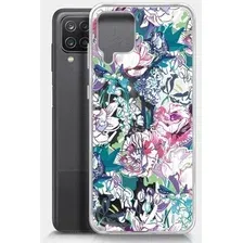 Чехол для телефона BoraSCO ArtWorks для Samsung Galaxy A12/M12 51405 (прозрачный/рисунок)