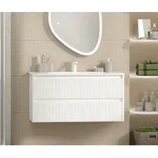 Brevita Тумба с умывальником Riva 100 RIV-07100-0102Я+B-OND100-01