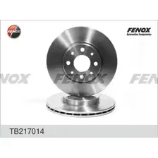 Тормозной диск FENOX TB217014 вентилируемый , передняя ось