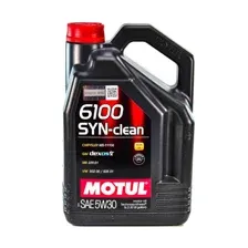Моторное масло MOTUL 6100 SYN-CLEAN 5W-30, 4л / 113247 (замена 107948)