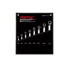 НАБОР КЛЮЧЕЙ НАКИДН. 6-32ММ 12ШТ (ЧЕРНОЕ ПОЛОТНО) TOPTUL (GPAI1202)