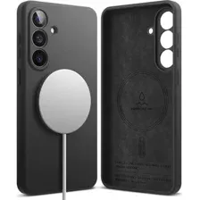 Чехол для телефона Ringke Silicone Magnetic для Galaxy S26 Plus (Black)