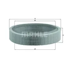 Воздушный фильтр KNECHT/MAHLE LX 317