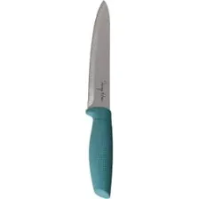 Нож для нарезки 20 см голубой DH3629-BLUE
