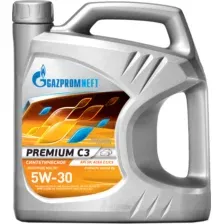 Масло моторное Gazpromneft Premium C3 5W-30, 5л.
