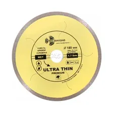 Круг алмазный 180х25,4 мм TRIO-DIAMOND Hot Press (UTW504)