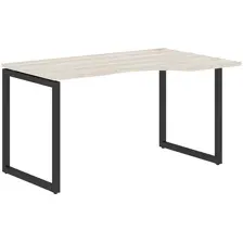 Стол письменный Xten-Q XQCET 149 (R)  Black, сосна эдмонт
