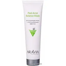 Маска для лица Aravia Рассасывающая маска для лица с поросуживающим эффектом для жирной и проблемной кожи Post-Acne Balance Mask 100 мл