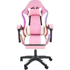 Игровое (геймерское) кресло Arvento Sharm (розовый/белый)