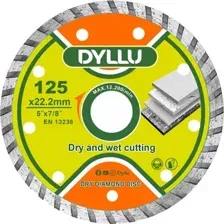 Диск алмазный 125x7,5x22,2мм DYLLU DTDC3K03