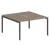 Стол Norden 160x143.8x75 SG.246.OD.44.AN (антрацит/дуб темный)