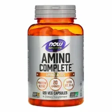 Аминокислоты /Amino Complete/ 120 капс/ Now Foods