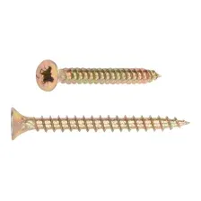 Шуруп Starfix Универсальный 5х25 / SMP2-80405-250 (250шт, оцинкованный, желтый)