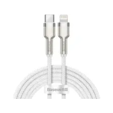 Кабель BASEUS CATLJK-B02 Cafule Series Metal Data Cable Type-C to Lightning 20W 2m White