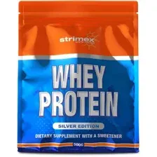 Strimex Whey Protein Silver Edition 500 грамм (Клубника-Банан)