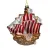 Елочная игрушка Erich Krause Decor. Пиратский корабль 64470