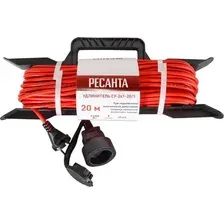 Удлинитель силовой на раме Ресанта СУ-2х1-20/1 (IP44) 20 м. арт. 61/118/2